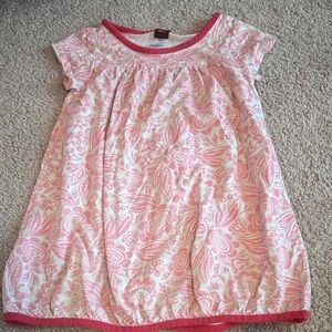 Tea Collection Pink and White Kids Nightgown
